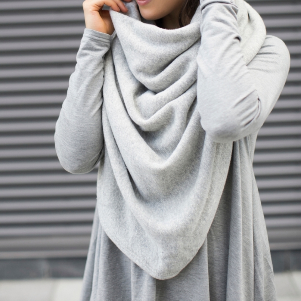 Blondie Apparel knit poncho